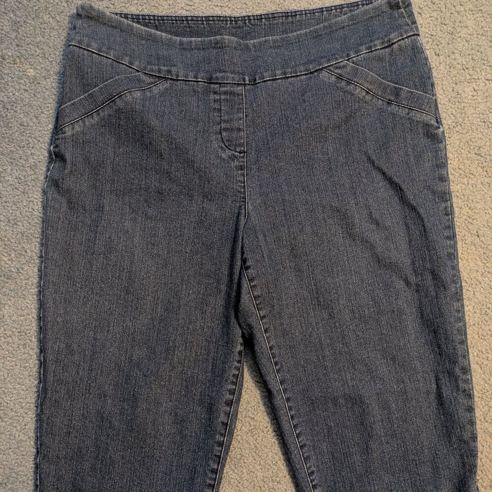 Alia Petite Womens Jean Capris SIZE 16P